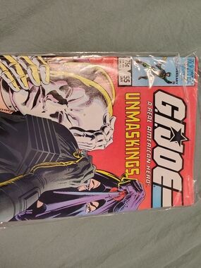 G.I. Joe Comic Book - "Unmaskings" Red Cover